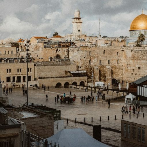 A view of the old city of Jerusalem, illustrating guards selling phones to jailed terrorists