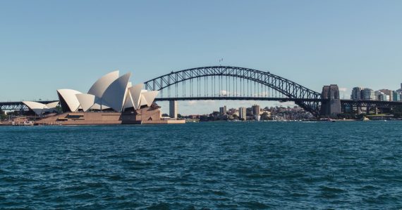 Sydney Opera House, Sydney Australia, illustrating Australia's prison jamming trial