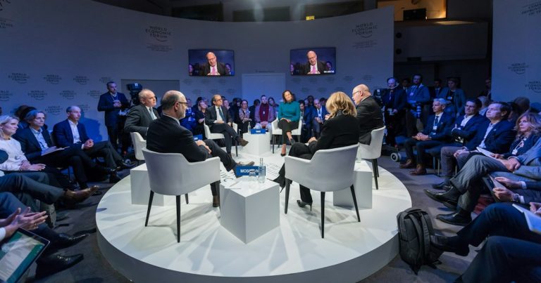 People in conference, illustrating new technologies in prison communications