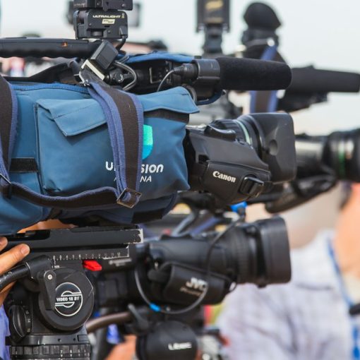 Black video camera, illustrating a New Jersey contraband phone investigation