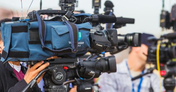 Black video camera, illustrating a New Jersey contraband phone investigation