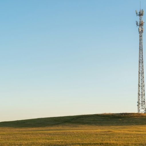 A radio tower on top of a hill, illustrating jamming failing in the Cayman Islands